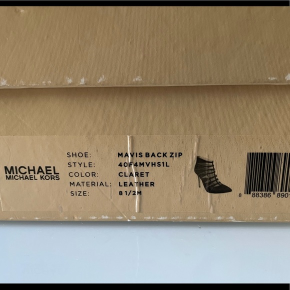 Michael Kors “Mavis” Pointed Toe Ankle Boots - Picture 14 of 16